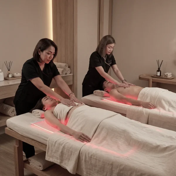 Couple Massage & LUX Red Light Therapy 
